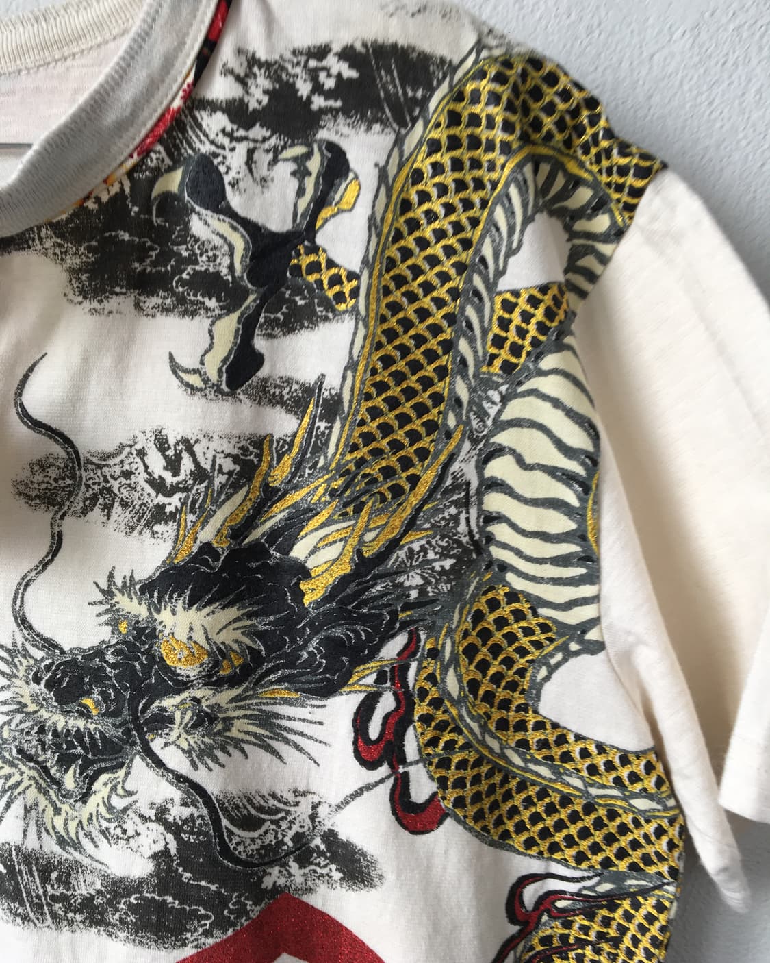 Back full printing oriental t shirt 상품이미지5