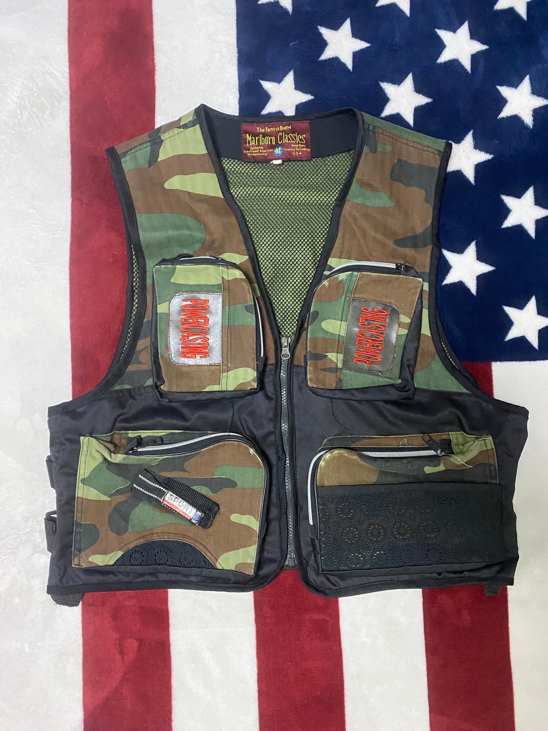 말보루 클래식 카모조끼 상품이미지1