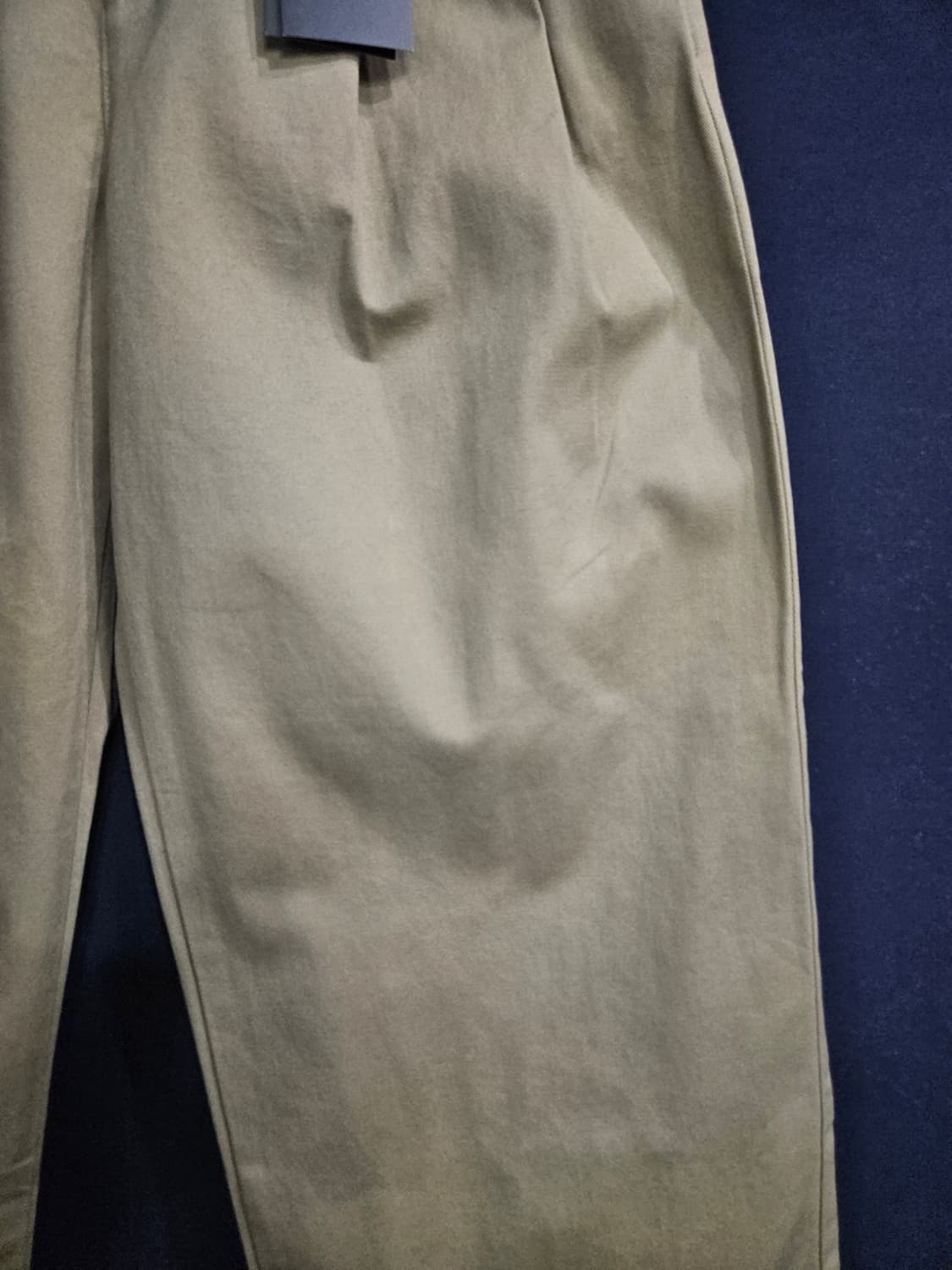 무신사 스탠다드 베이지 남성 허리 27 면팬츠  상품이미지5