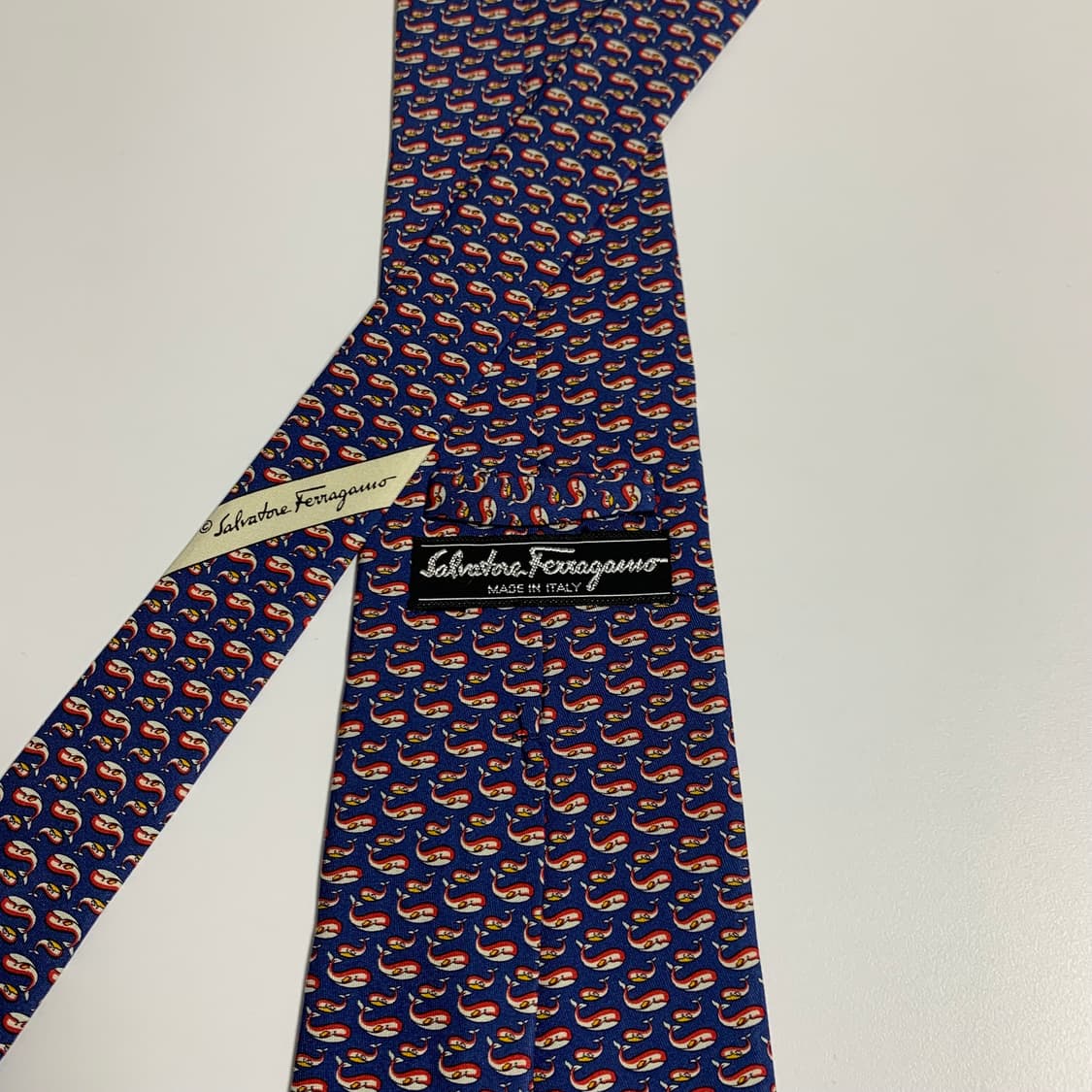 살바토레 페레가모 명품 이태리 100실크 정장넥타이 A+등급 상품이미지5