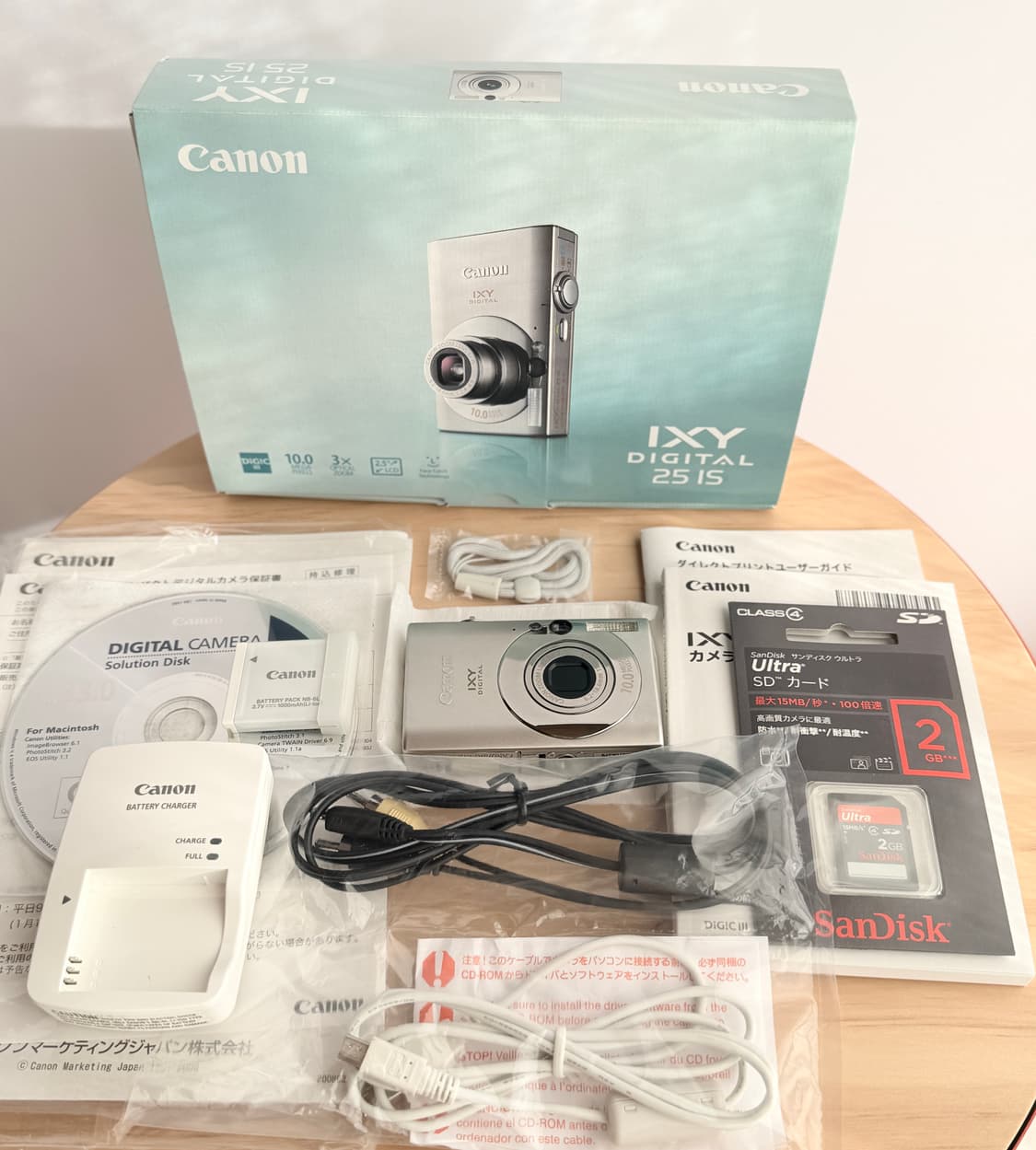 ✨미품/풀세트 풀박스✨캐논 IXY 25 IS 익시25is /익서스85 상품이미지8