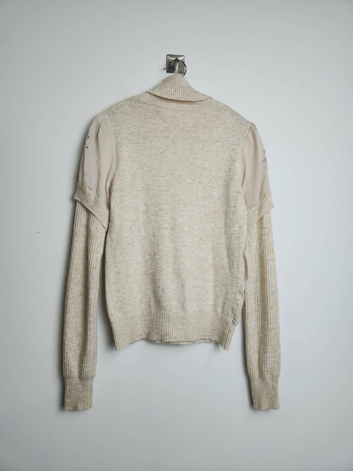 눈꽃 레이어드 니트탑 상품이미지6