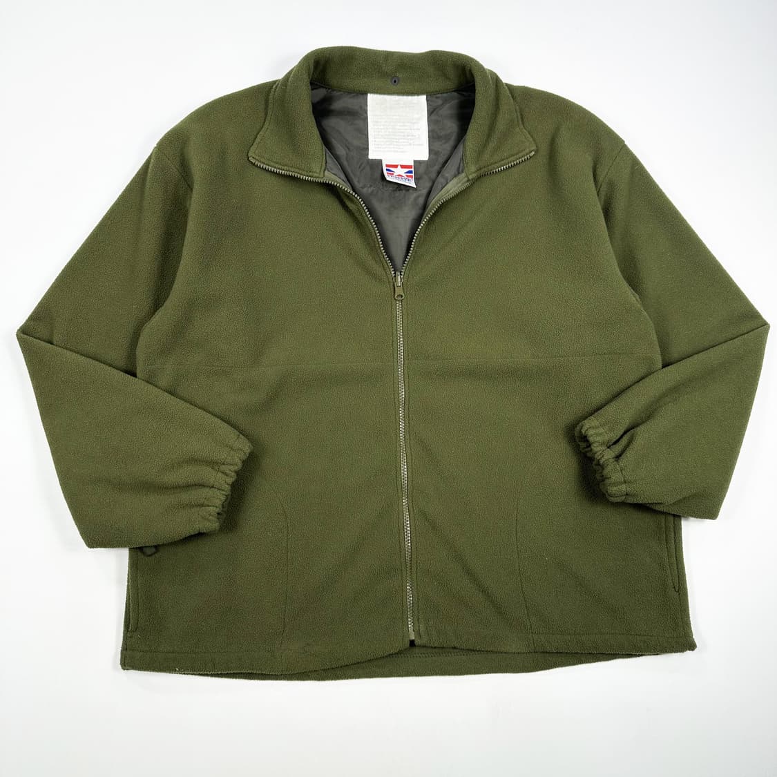 VTG 빈티지 프로퍼 카키 올리브 후리스자켓 (L) 상품이미지2