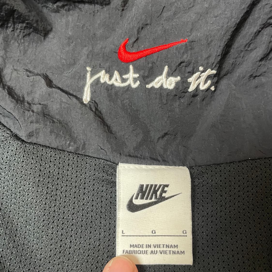 나이키 NSW 윈드러너 SW5 블랙 아노락 L 상품이미지5