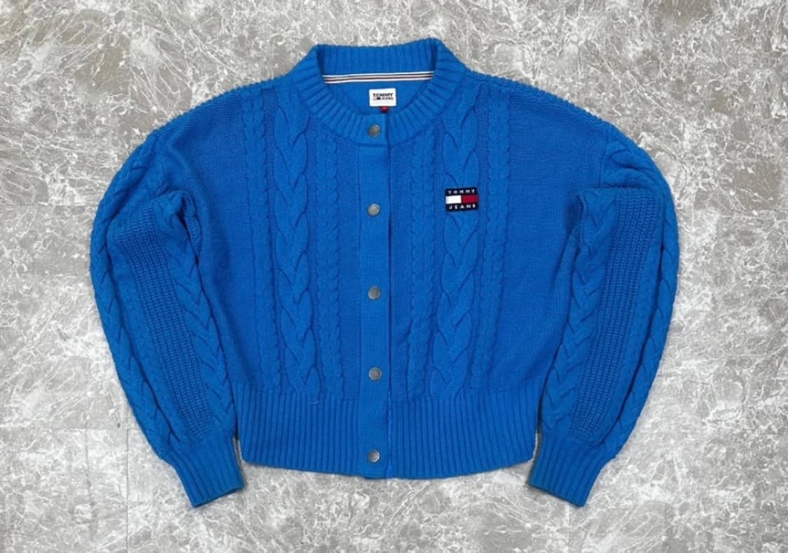 타미힐피거 진스 니트 가디건 상품이미지2