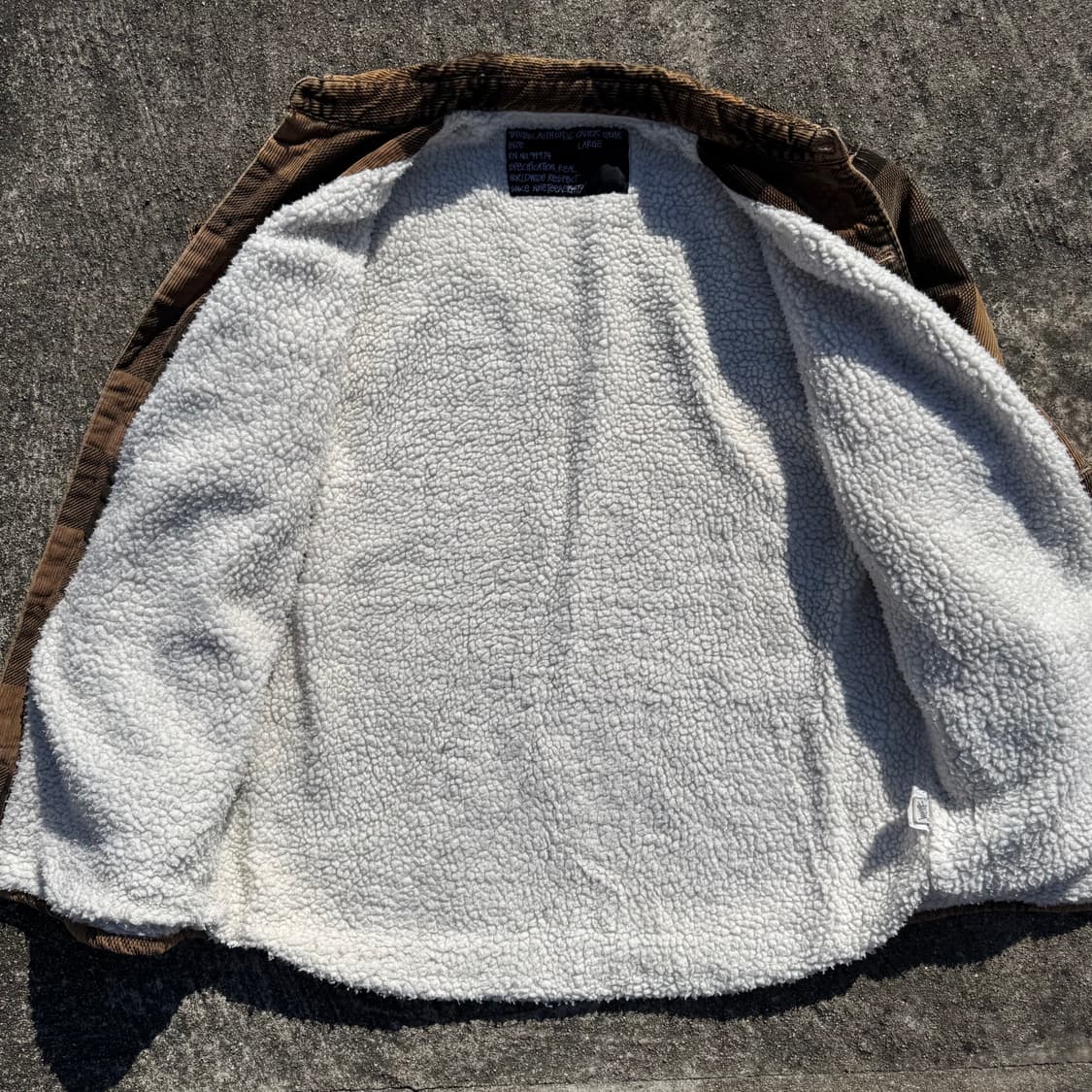 [L~XL] Stussy 스투시 체크 쉐르파 셔츠 자켓 상품이미지3