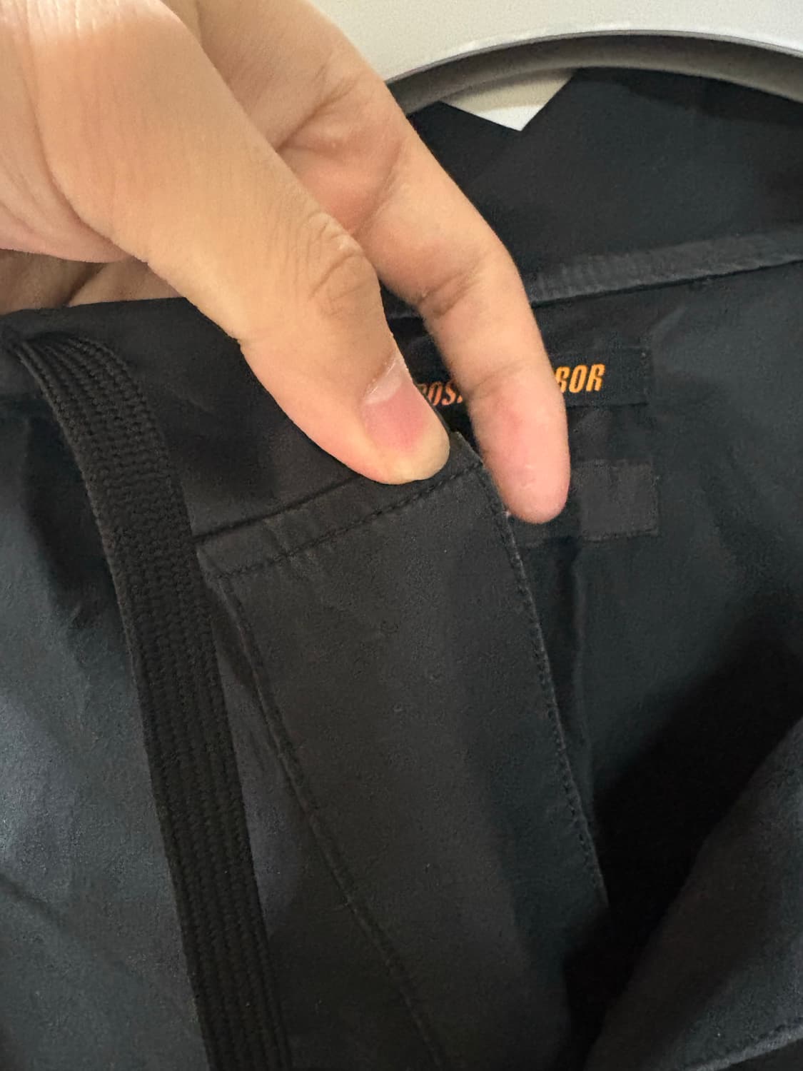 비이커 포지티브에러 블랙 후드 아노락 자켓 상품이미지3