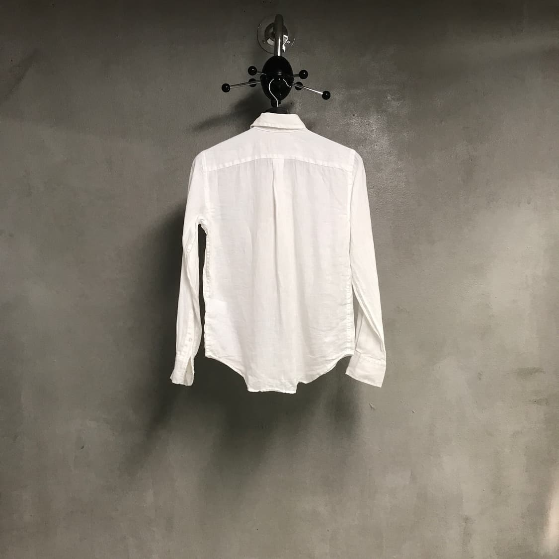 폴로 랄프로렌 QR 린넨 셔츠 화이트 XXS(W) 상품이미지6
