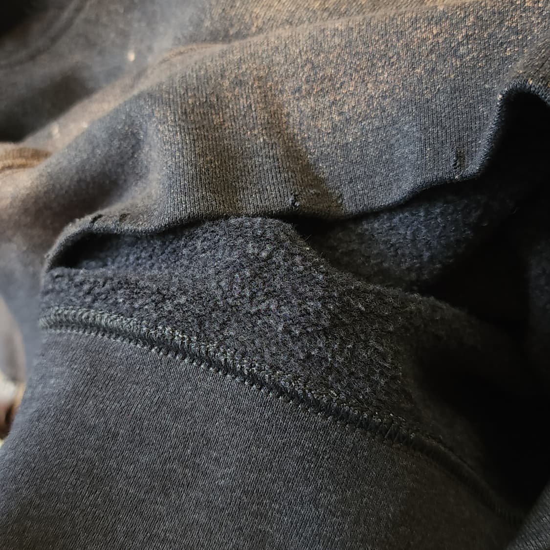 90s 러셀 후드 빈티지 스웻셔츠 러셀 썬페이딩 후드 불독 s 상품이미지9