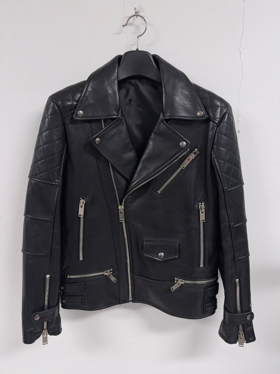 [N][105]뉴지 램스킨 라이더 자켓 상품이미지1