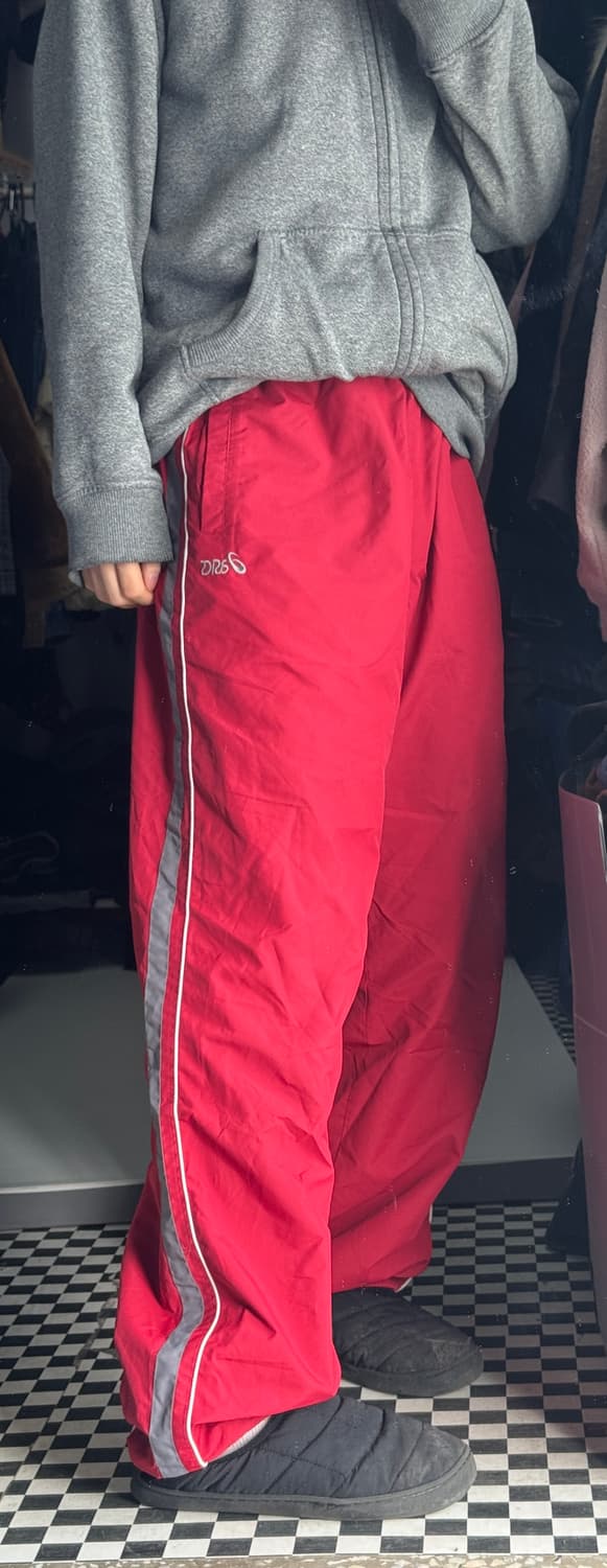 희귀!! 아식스 올드스쿨 밑단 스트링 트랙팬츠 31.4인치 상품이미지3