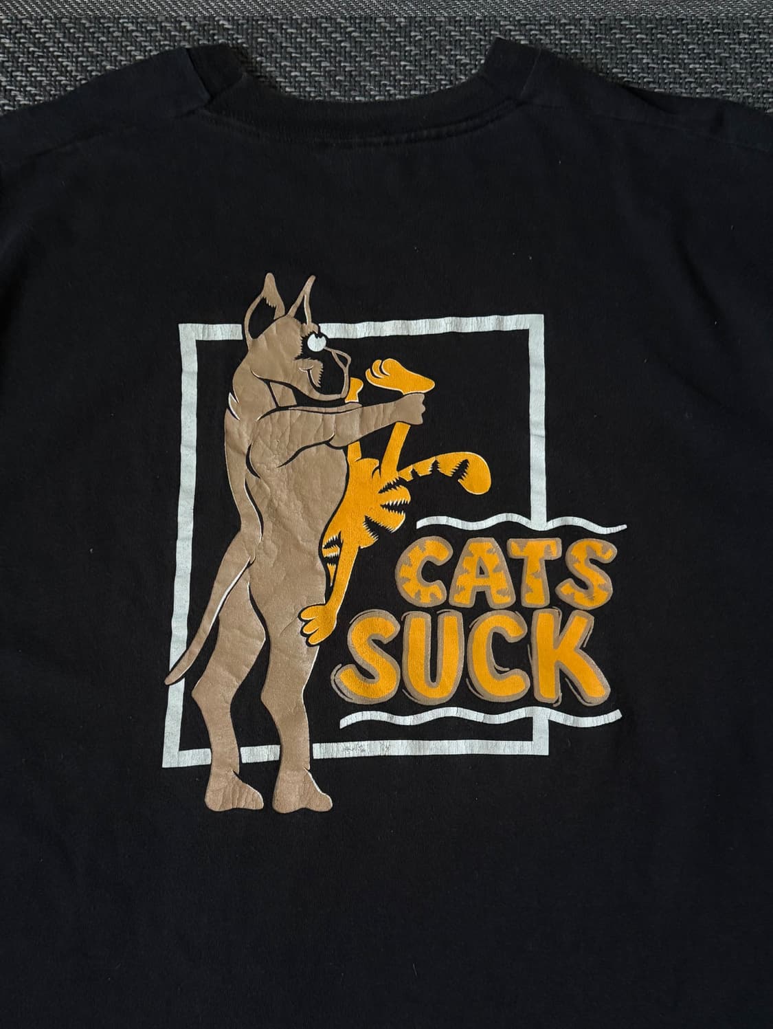 90s USA BAD DOGGIE 빈티지 그래픽 티셔츠 (105-108) 상품이미지7