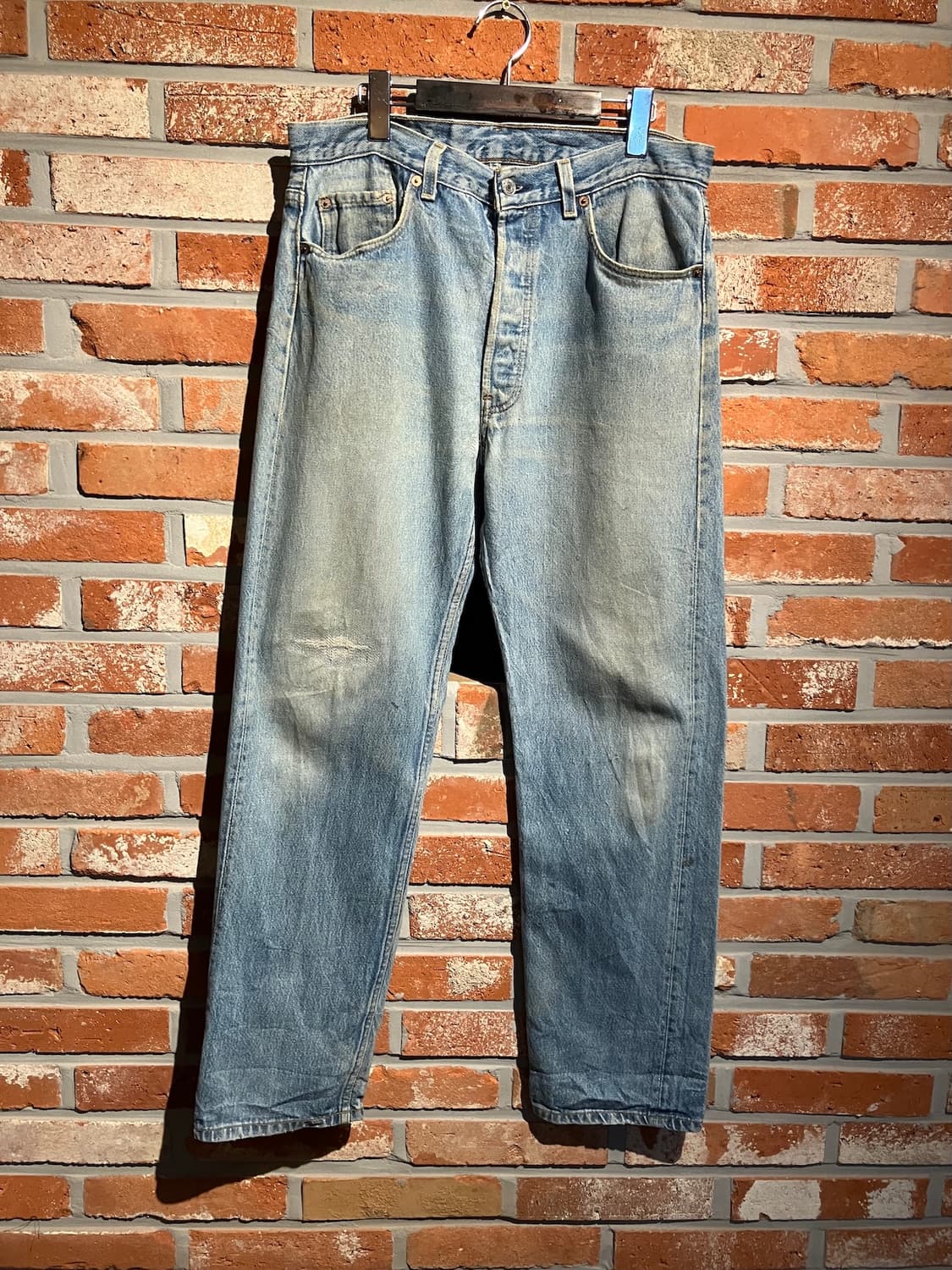 90s USA 빈티지 리바이스 501 데님 팬츠 상품이미지2