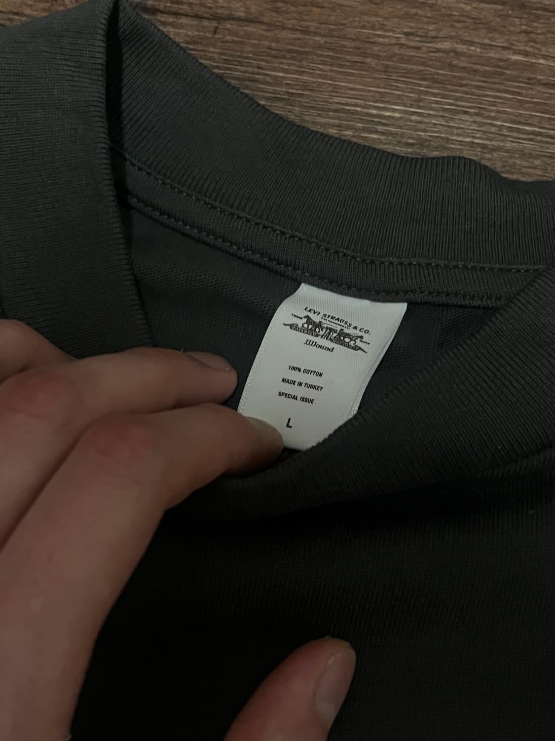 jjjjound levis t-shirt 자운드 리바이스 티셔츠 상품이미지2