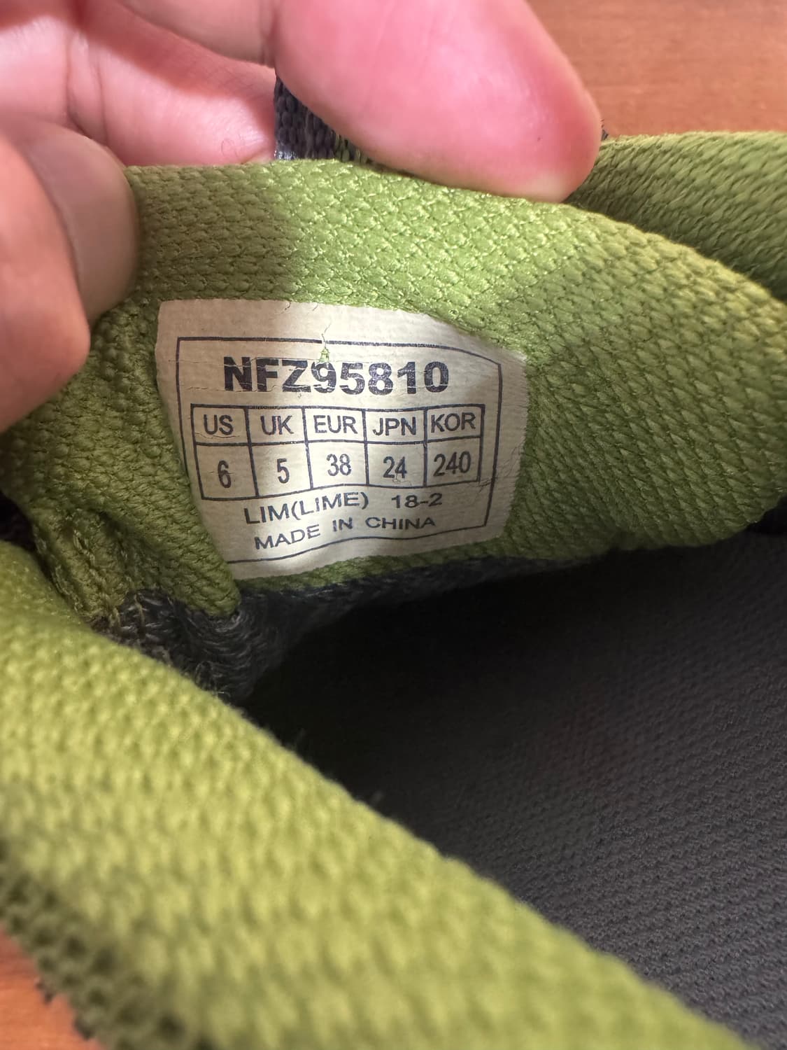 노스페이스 고어택스 여성용 하이킹화 240mm 상품이미지10