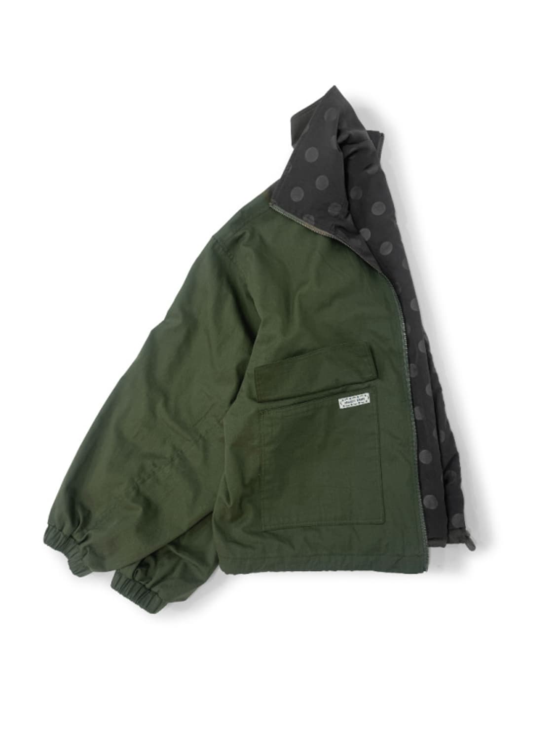 김아홉 HEY dot 헤이 도트 리버시블 야상 khaki 카키 상품이미지5