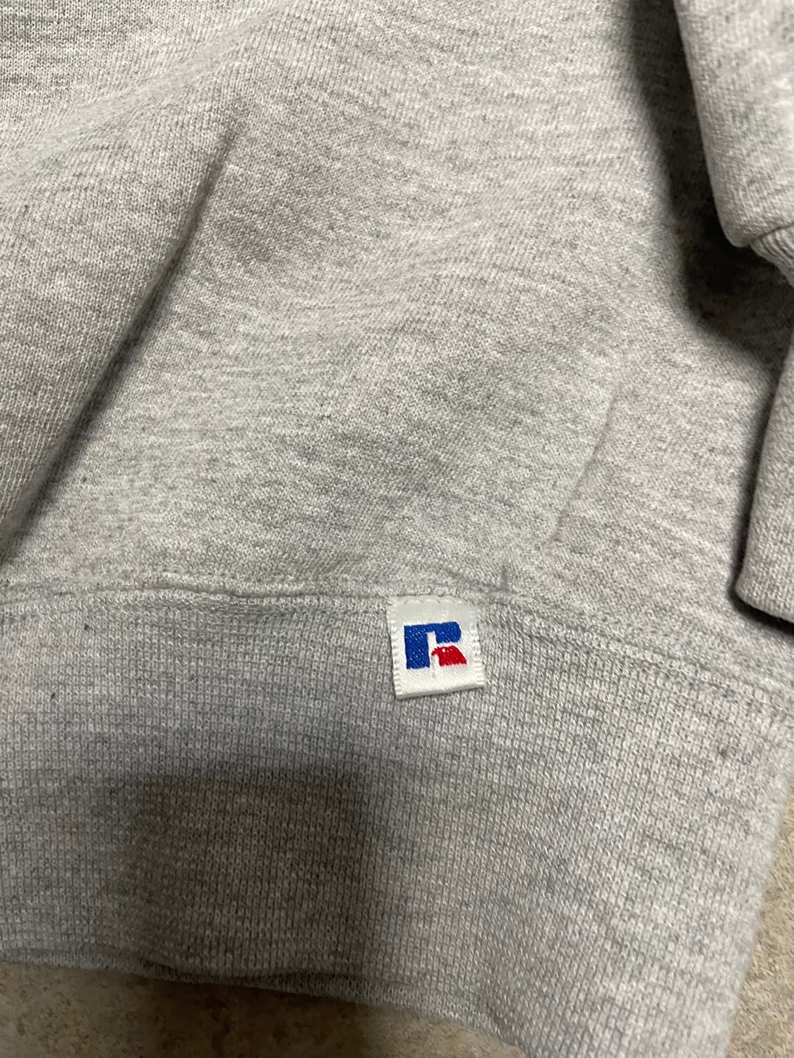90s USA 러셀 RUSSELL 스웻 셔츠 맨투맨 애쉬 그레이 상품이미지3