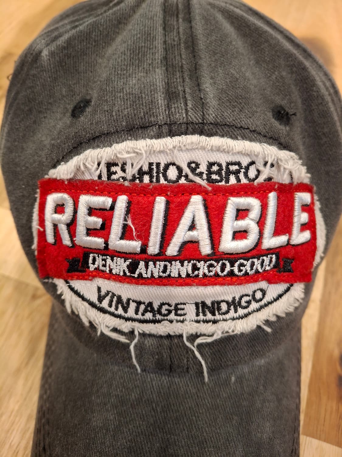 (마지막특가) RELIABLE 빈티지 볼캡 차콜 상품이미지2