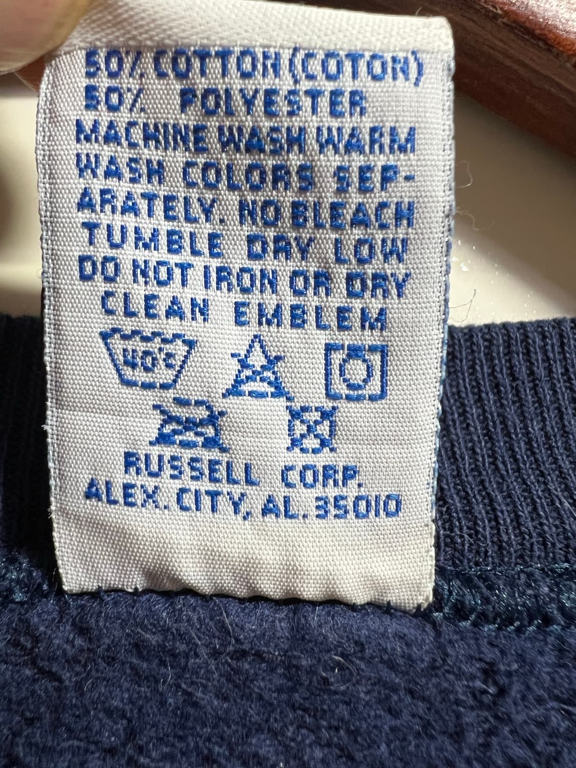 빈티지 90s 러셀 애슬레틱 미시간 맨투맨 상품이미지5