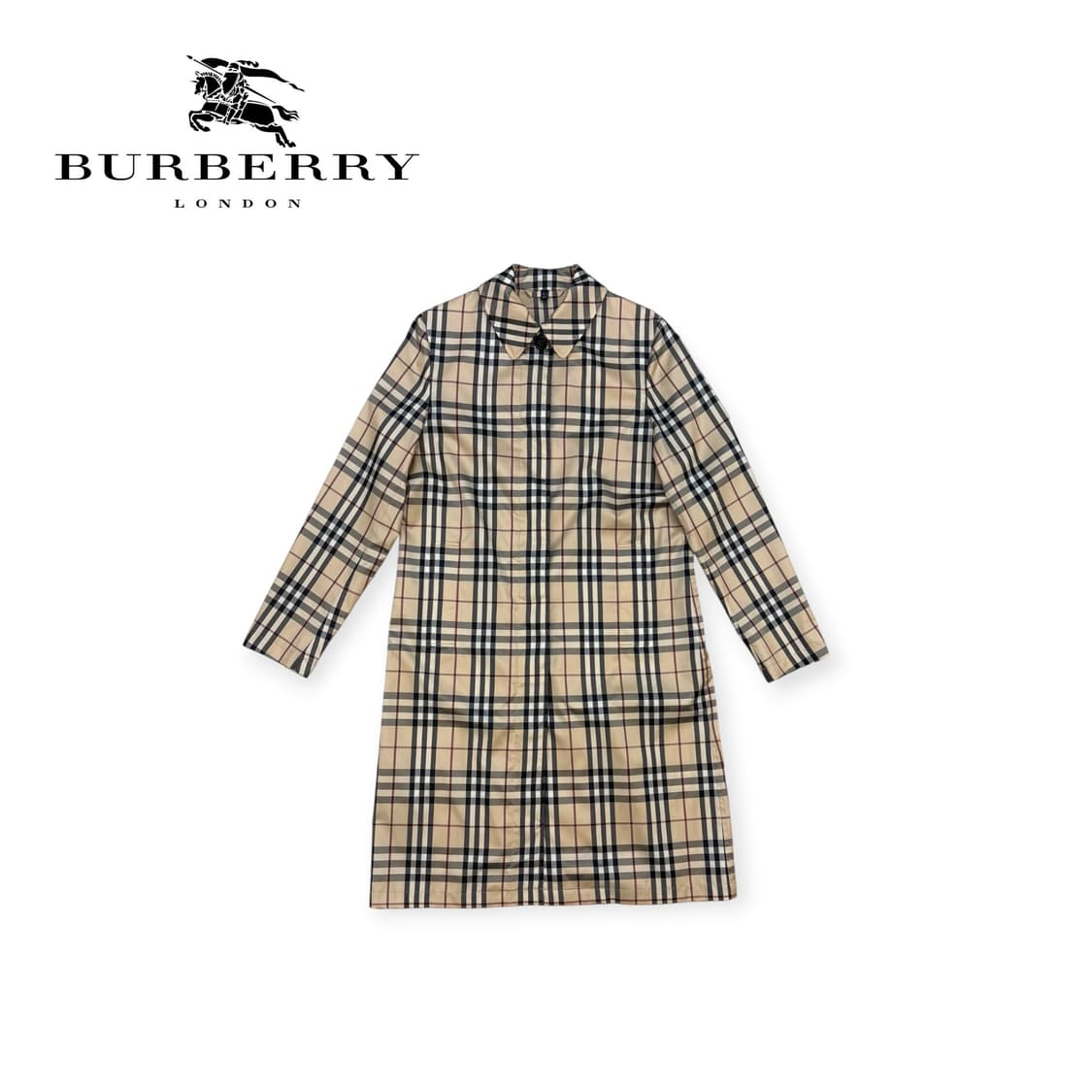 버버리 런던 노바체크 맥코트  상품이미지1