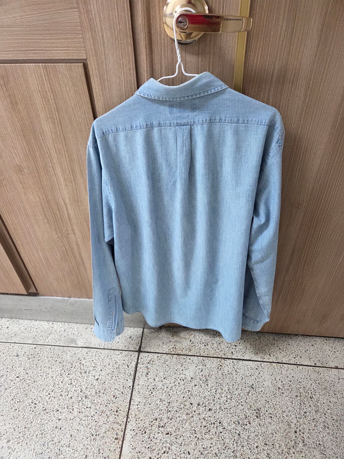 폴로 랄프로렌 데님 셔츠 하늘색 xl 상품이미지2