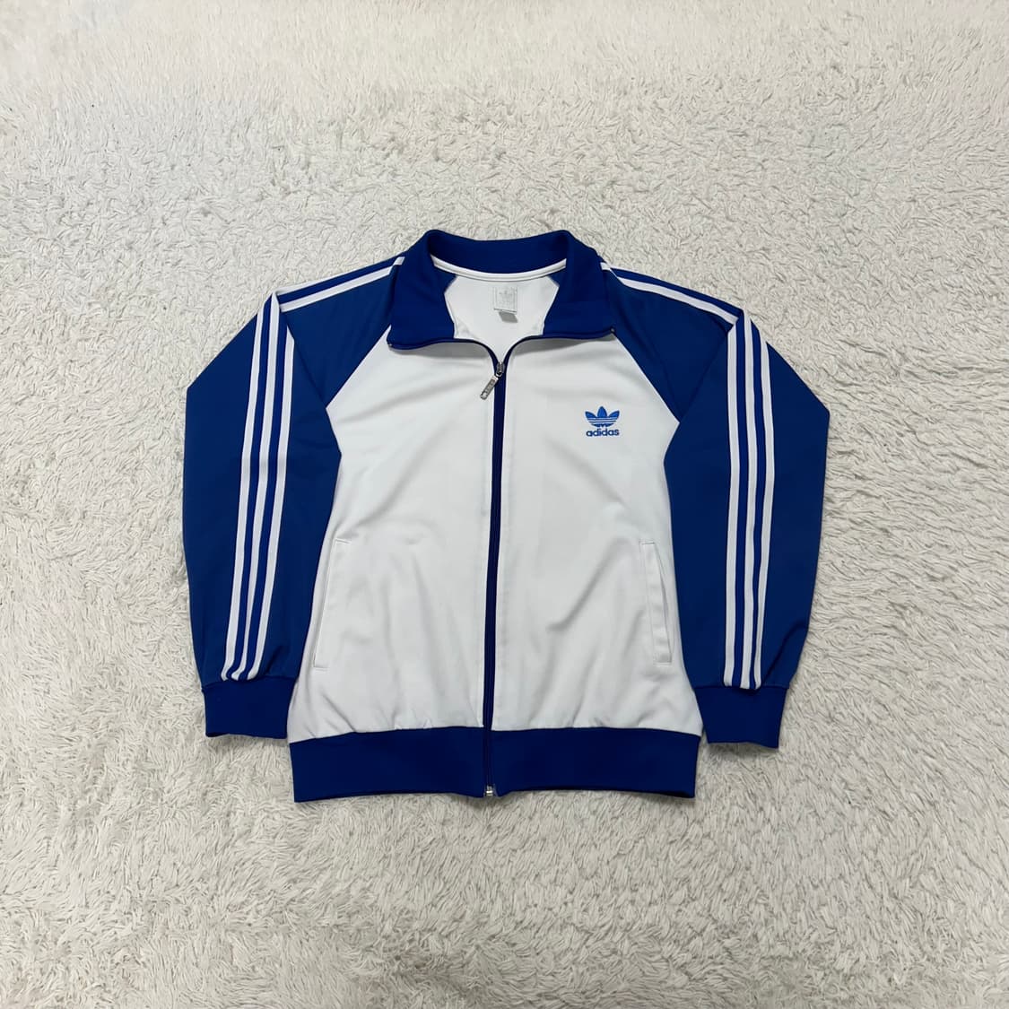 Adidas 00’s blue raglan jersey 상품이미지4