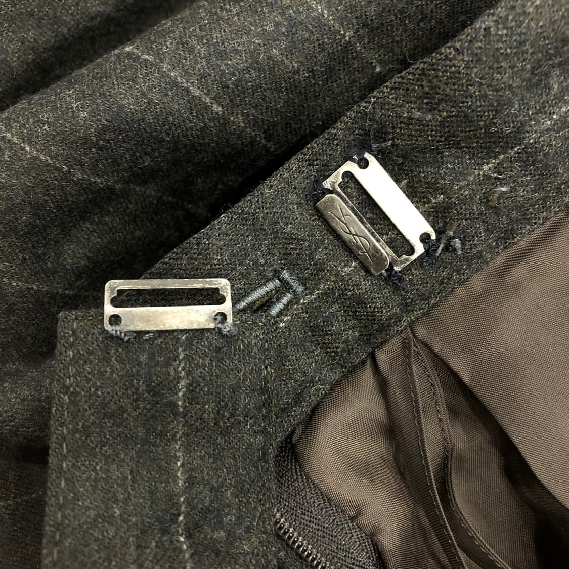 입생로랑 아카이브 울 스커트 상품이미지4