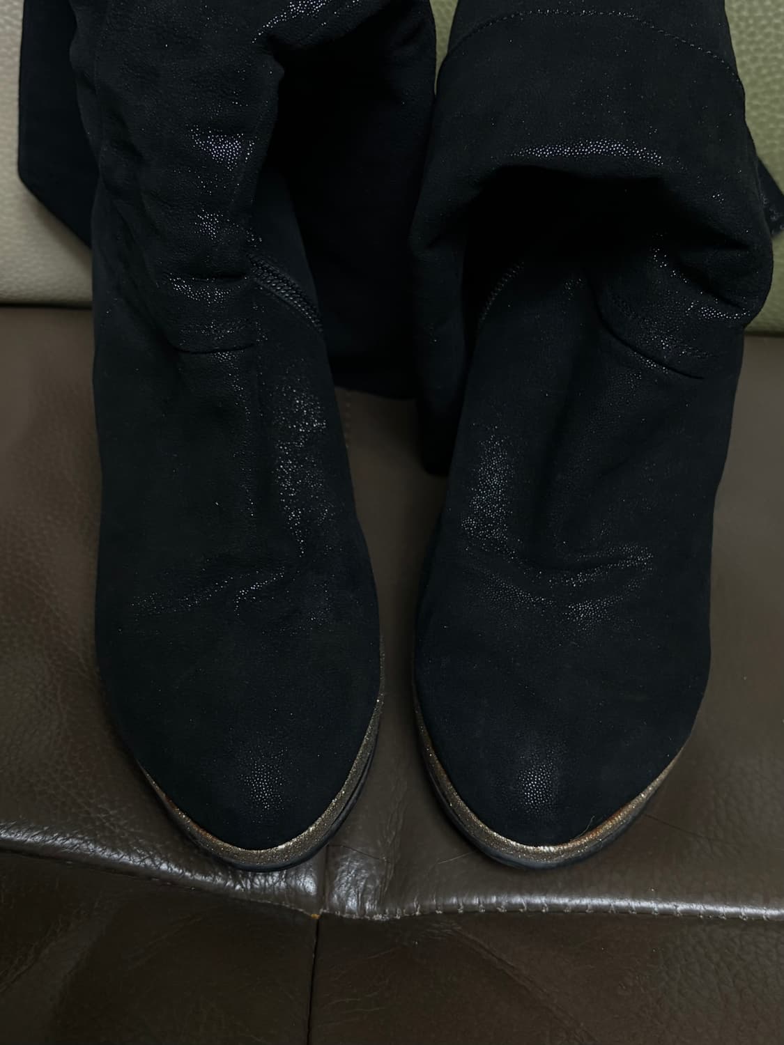 탠디 펄가죽 롱부츠 상품이미지5