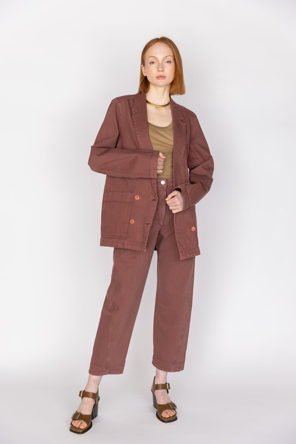 르메르 더블 브레스티드 데님 자켓 상품이미지3