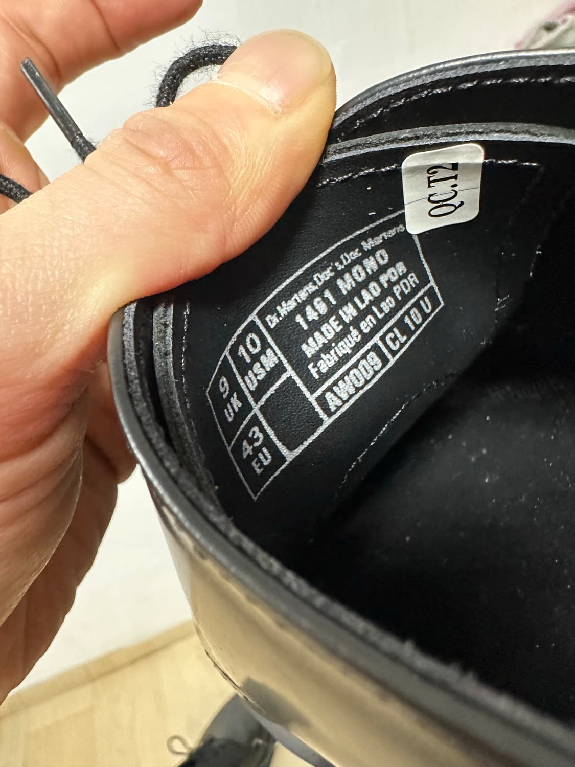 닥터마틴 1461 모노 상품이미지7