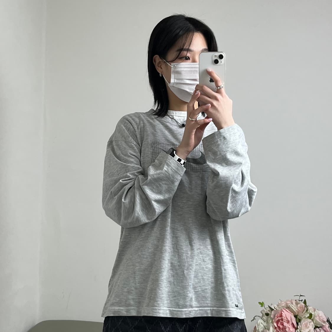 나이키 빅로고 롱 슬리브 (남녀공용 상품이미지2