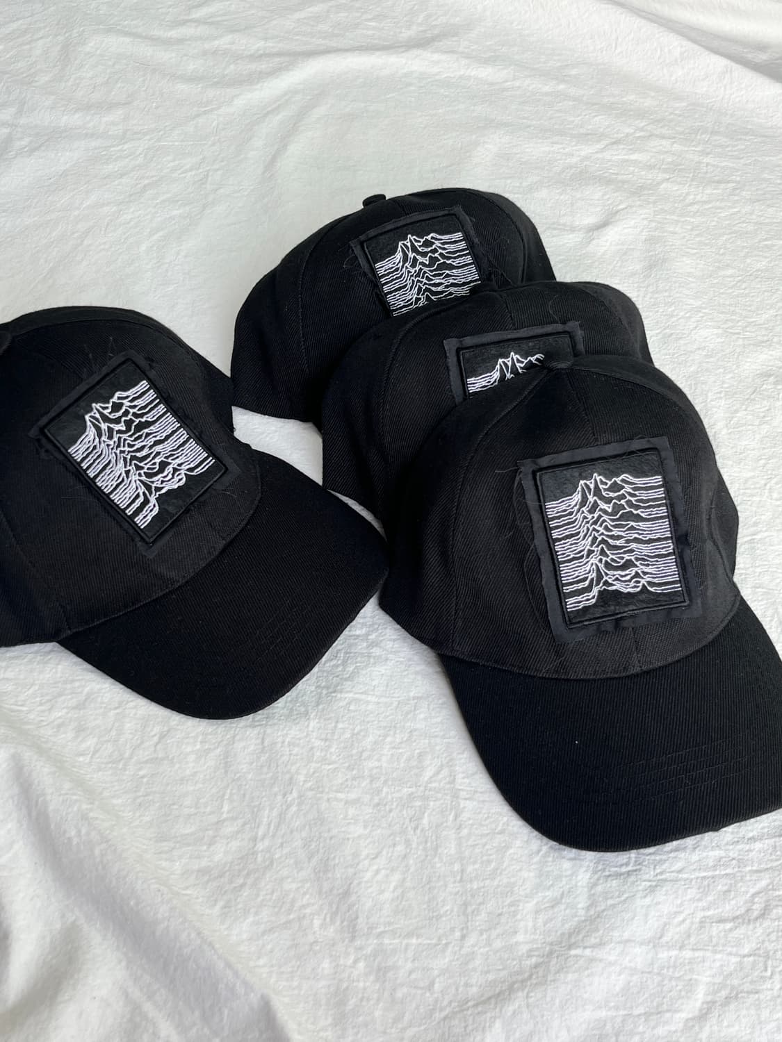 조이디비전 디스트로이드 자수 패치 블랙 볼캡 모자 상품이미지5