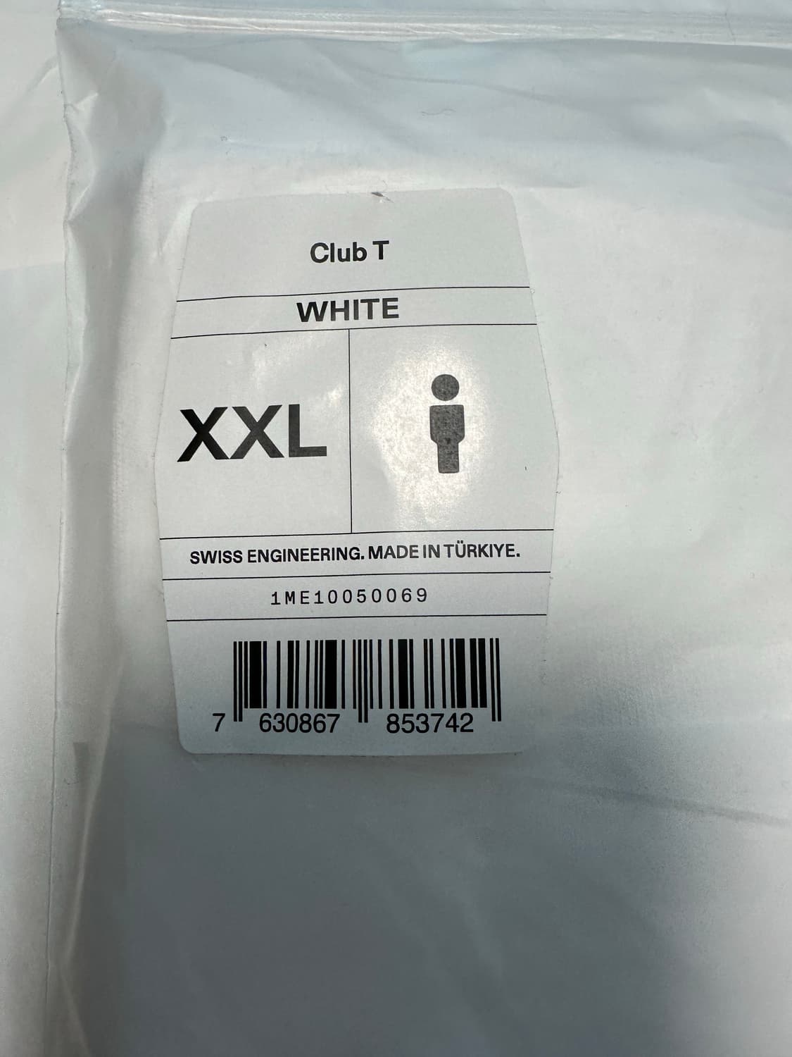 온러닝 클럽 T 반팔 티셔츠 화이트 XXL 2XL 상품이미지4