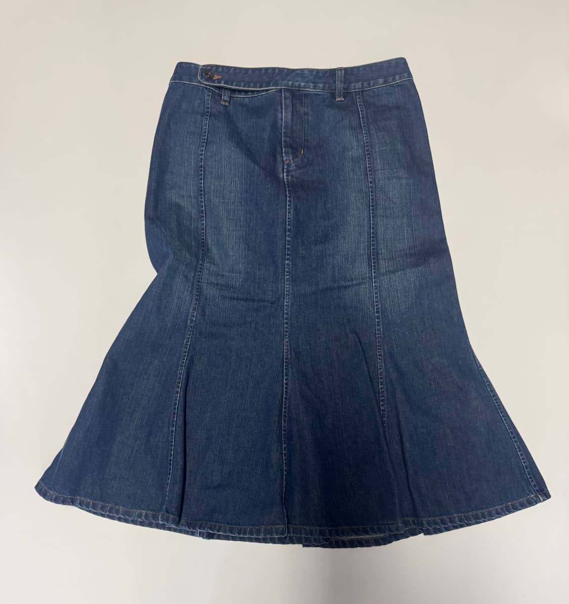 희귀!! 여성 랄프로렌 그린라벨 머메이드 데님 스커트 상품이미지1