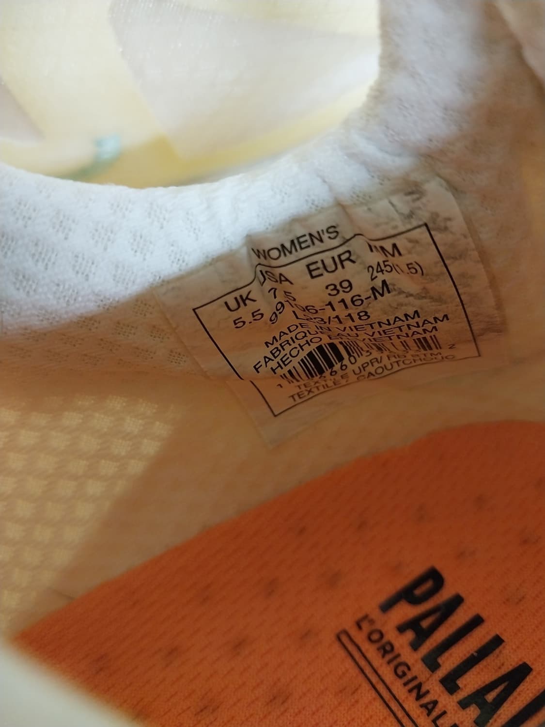 여성 팔라디움 썬더 라이트 플랫폼 스니커즈, 운동화 (245) 상품이미지9