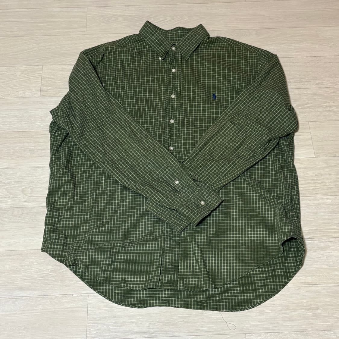 폴로 체크 셔츠 상품이미지2