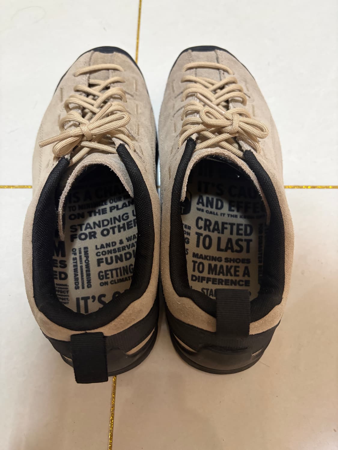 킨 재스퍼 스웨이드 스니커즈 실버 밍크 255 상품이미지3