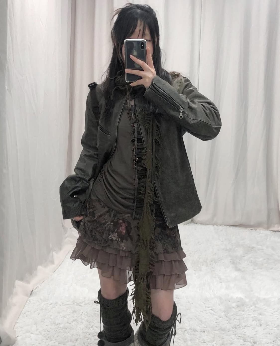 선가든파티 그런지 빈티지 코디 세트 코디셋 상품이미지3