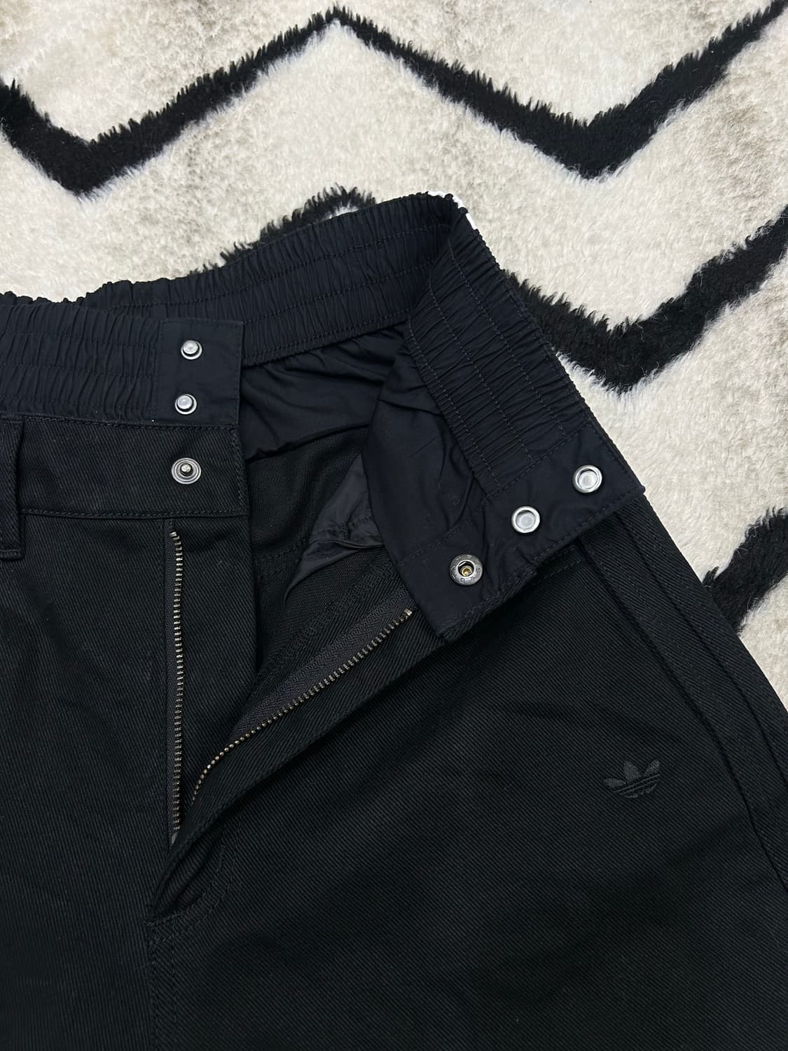 [28]아디다스 파이어버드 데님 레이어드 버뮤다 팬츠/블랙 상품이미지6