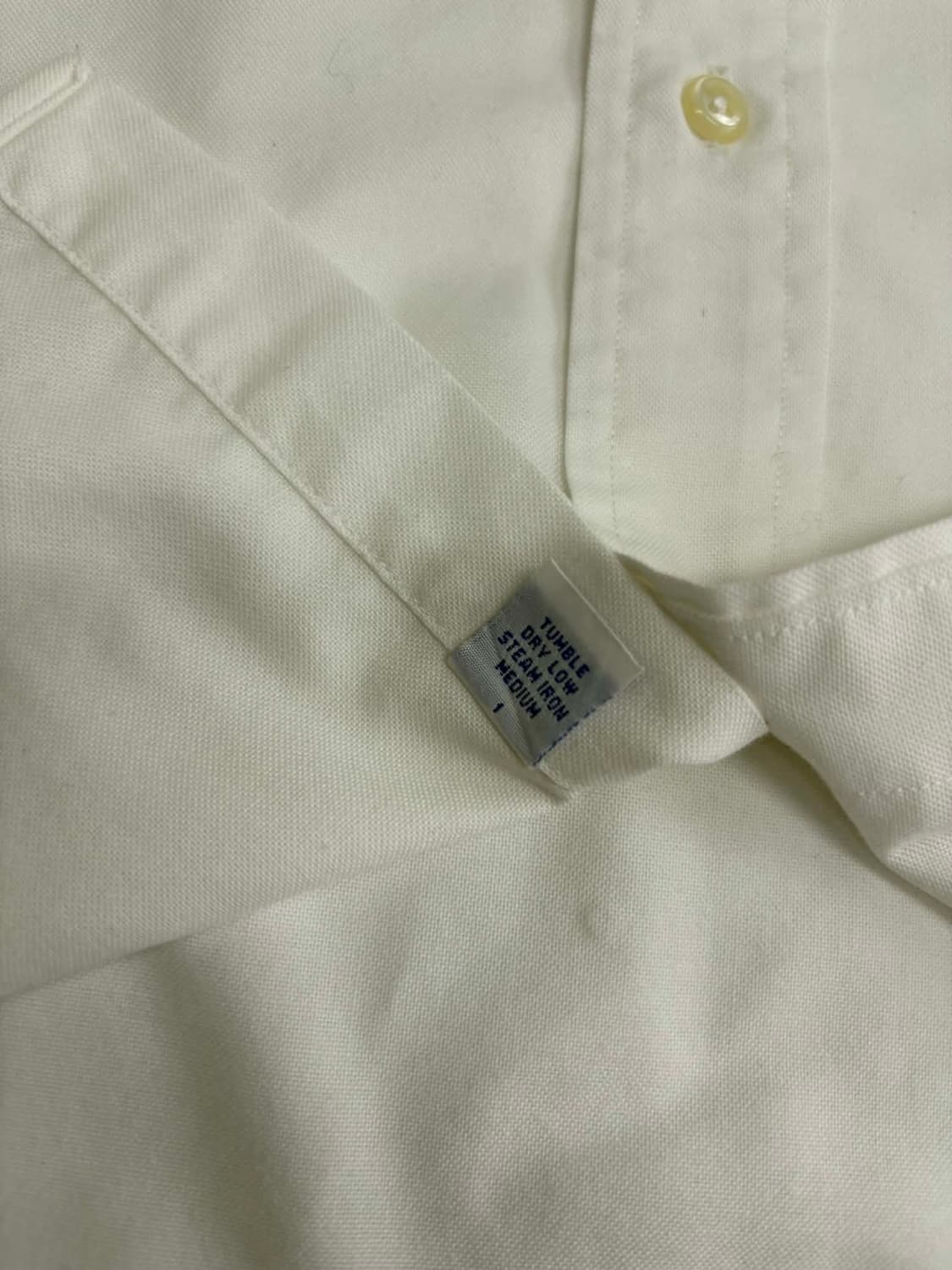 [110] 폴로 랄프로렌 야머스핏 화이트 셔츠 상품이미지4