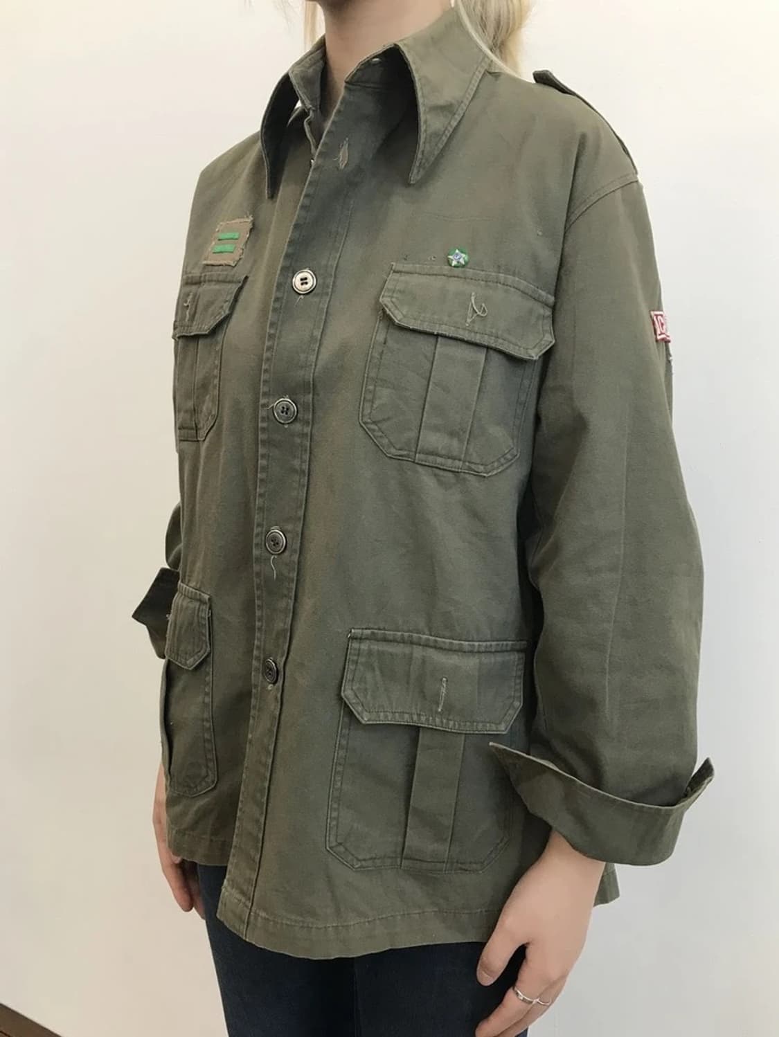 Big Loon Military Shirt Jacket 상품이미지2