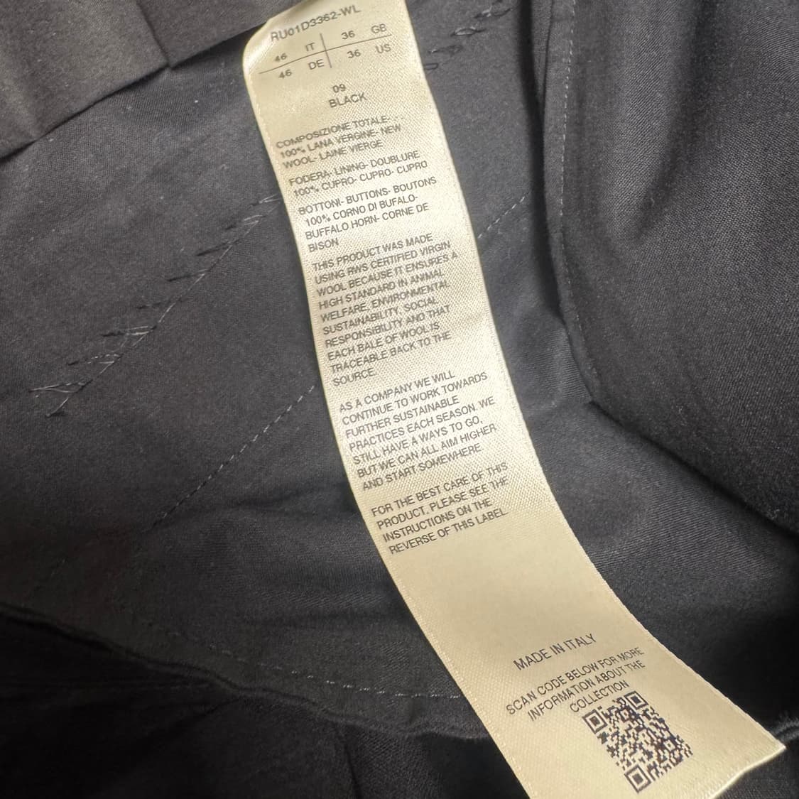 릭오웬스 테일러드 디트리히 46 상품이미지4