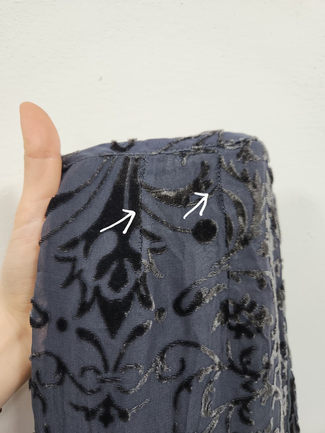 (KOOS)벨벳 러플 스커트 상품이미지7