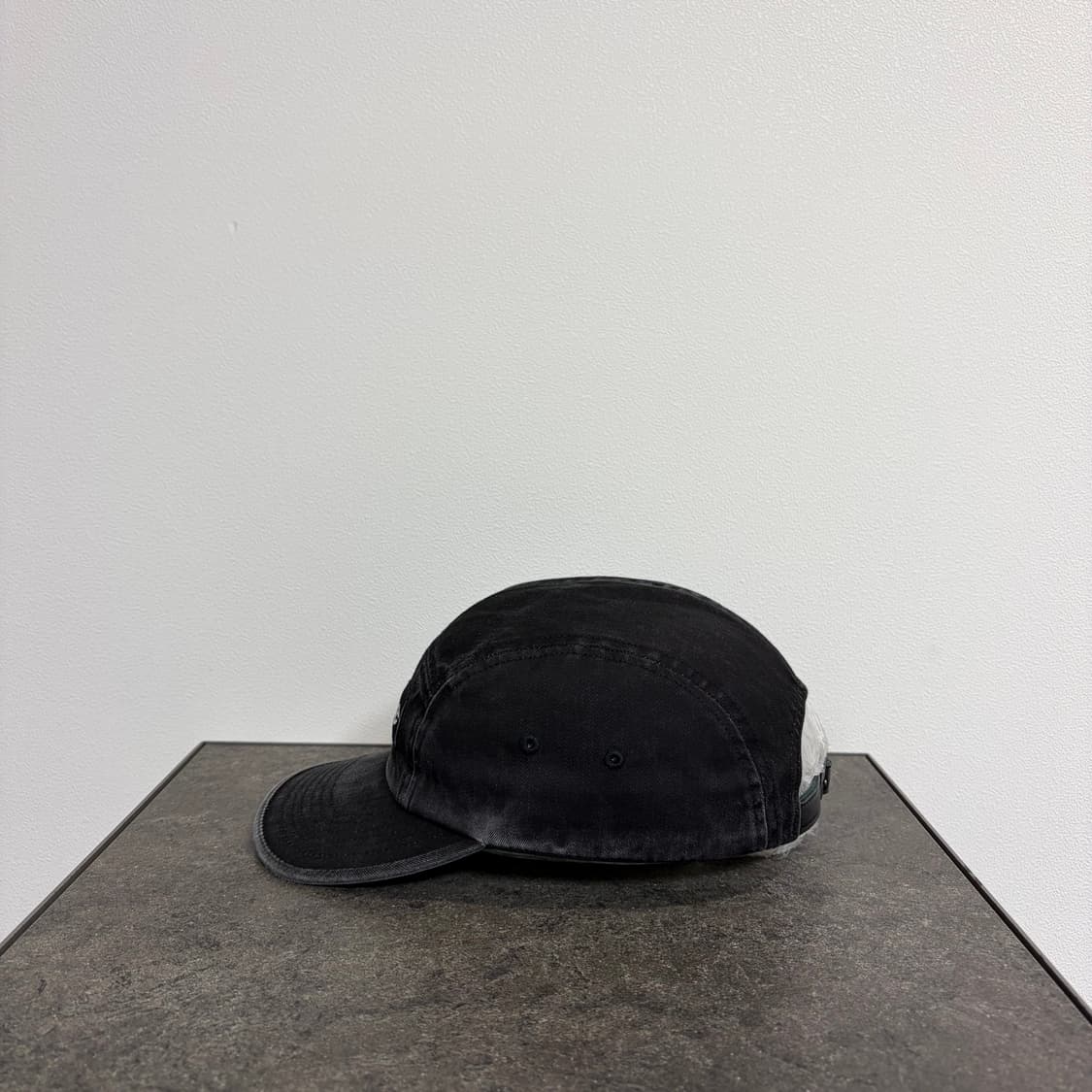 (OS) 슈프림 박스로고 캠프캡 모자 워시드 블랙 상품이미지2