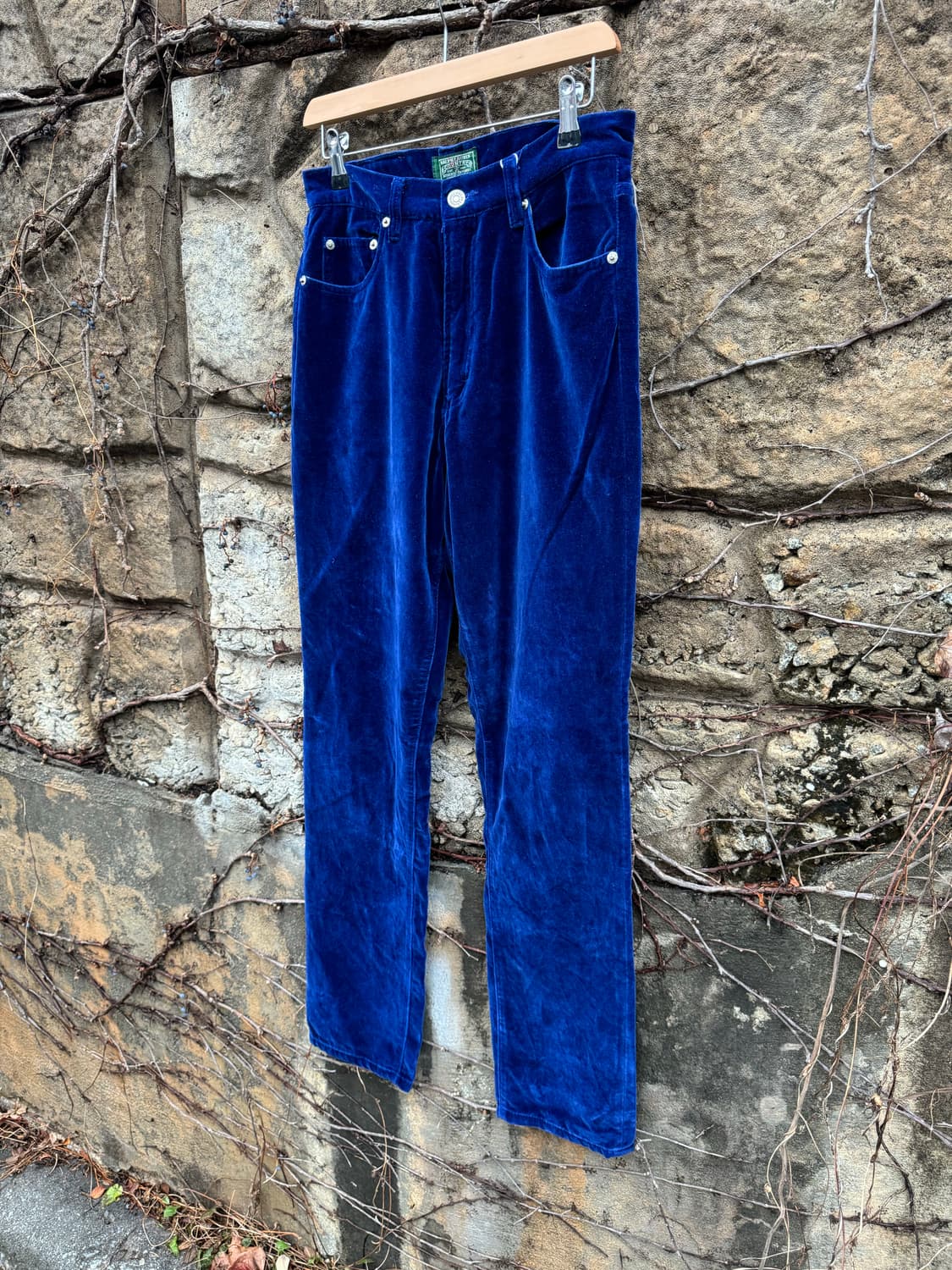 80s rrl 폴로 컨트리 made in usa 빈티지 벨벳 팬츠 상품이미지3