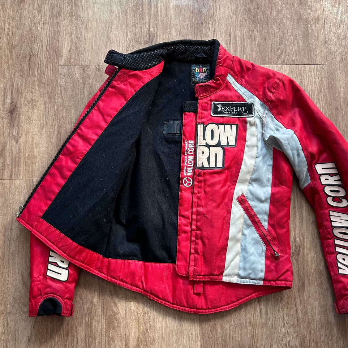 BRP 옐로우 콘 바이크 자켓 라이더 자켓 상품이미지5