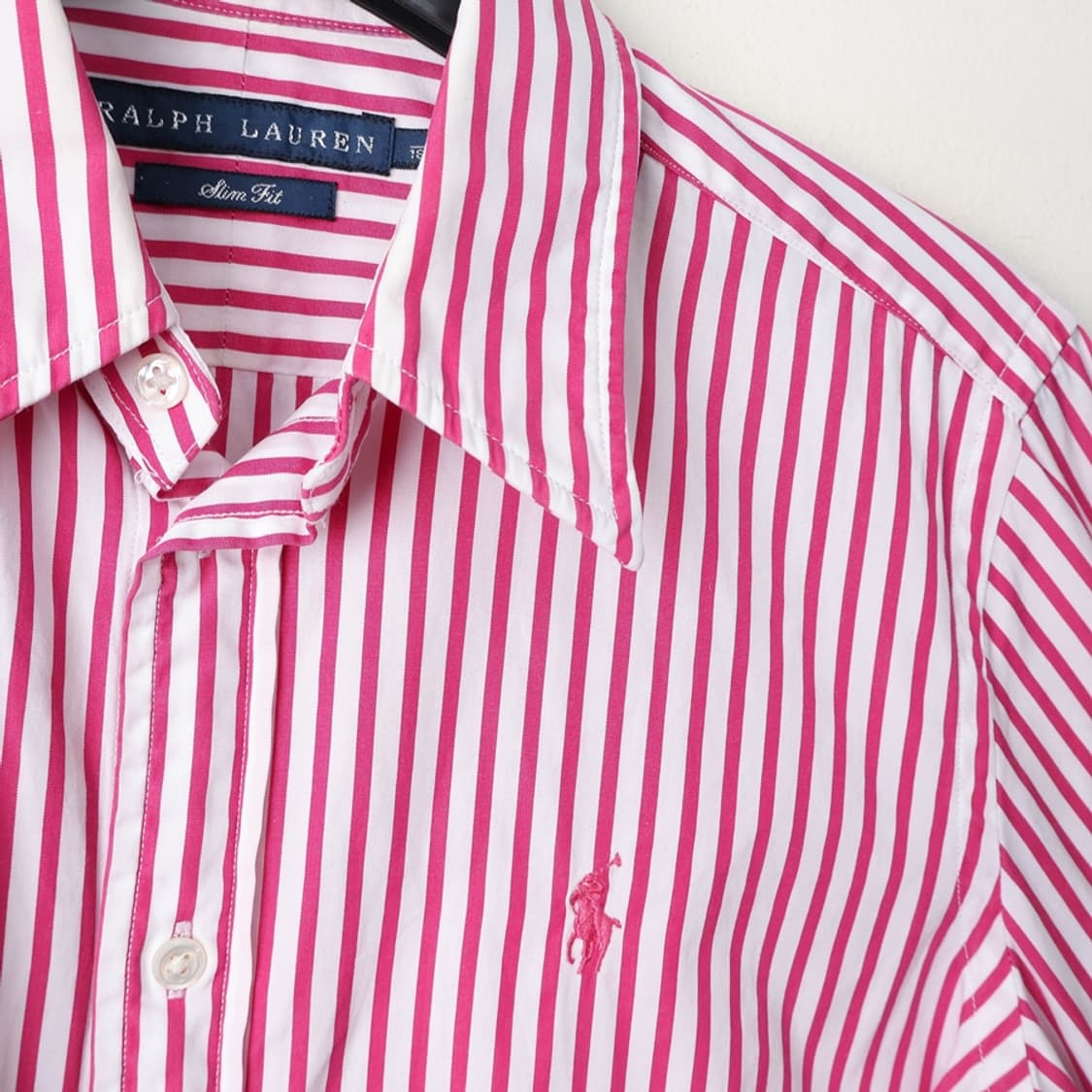 44/폴로 랄프로렌 슬림핏 스트라이프 셔츠 상품이미지3