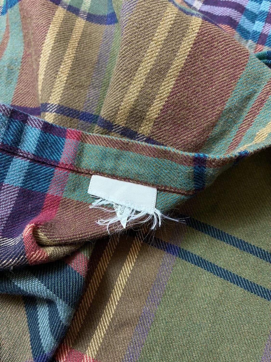 폴로 랄프로렌 00's 컨트리 체크 엘보 패치 셔츠 PN7806 상품이미지9