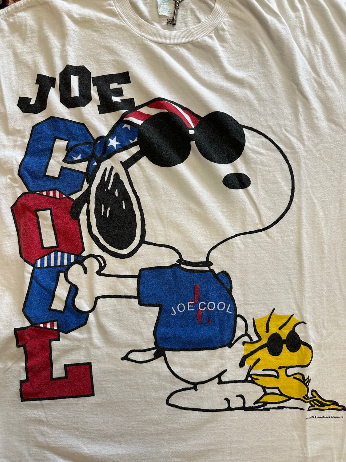 00s Peanuts 'Joe Cool' Snoopy USA Flag 상품이미지5