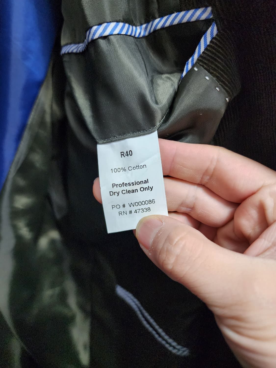 타미힐피거 코듀로이 블레이저 상품이미지5